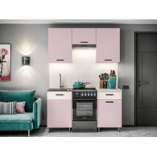 Готовый кухонный комплект РИО 1,5 м Розовый